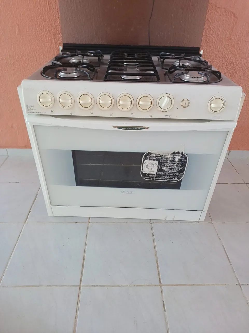 Fogão 6 bocas Brastemp 