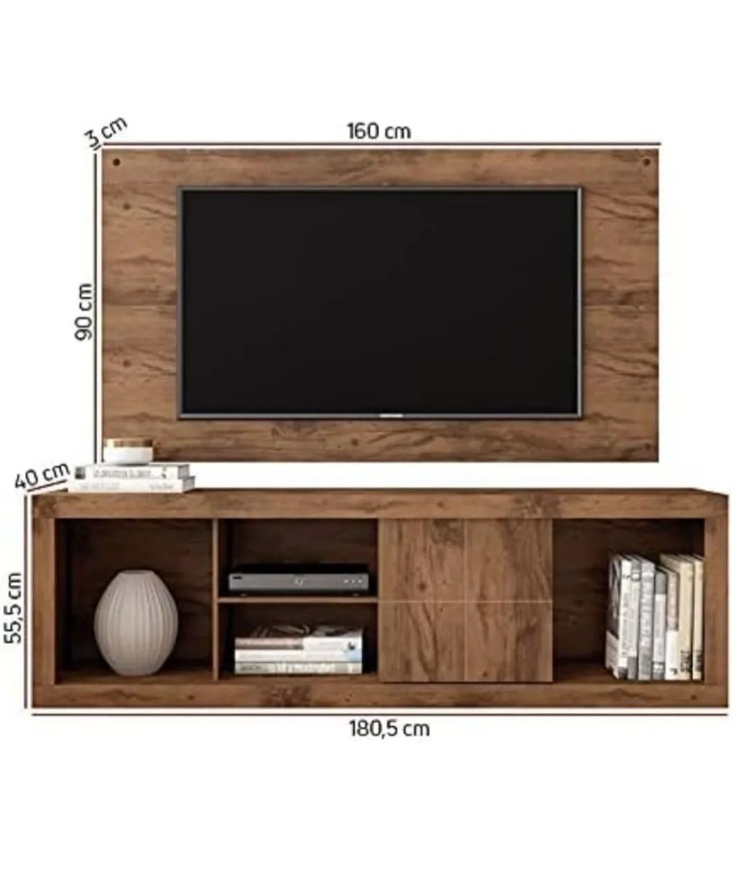 Rack com painel novos - Foto 2