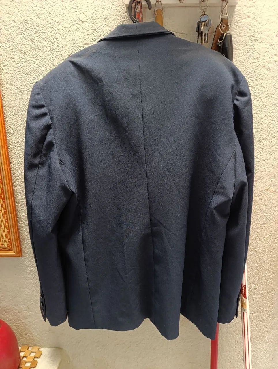 Terno Azul marinho veste M - Foto 3