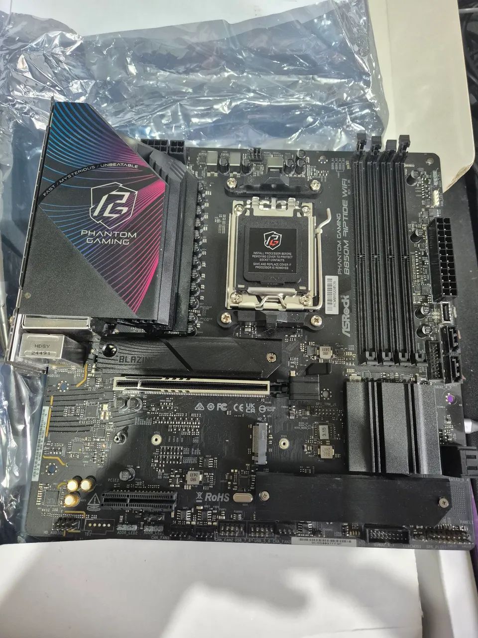 Placa Mãe B850M Riptide Wifi - Foto 2