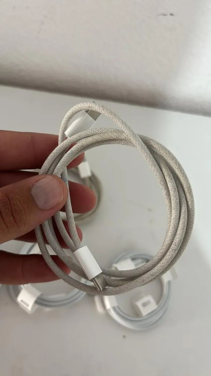 Cabos Originais Apple para iPhone - Novos e Semi-Novos - Foto 2