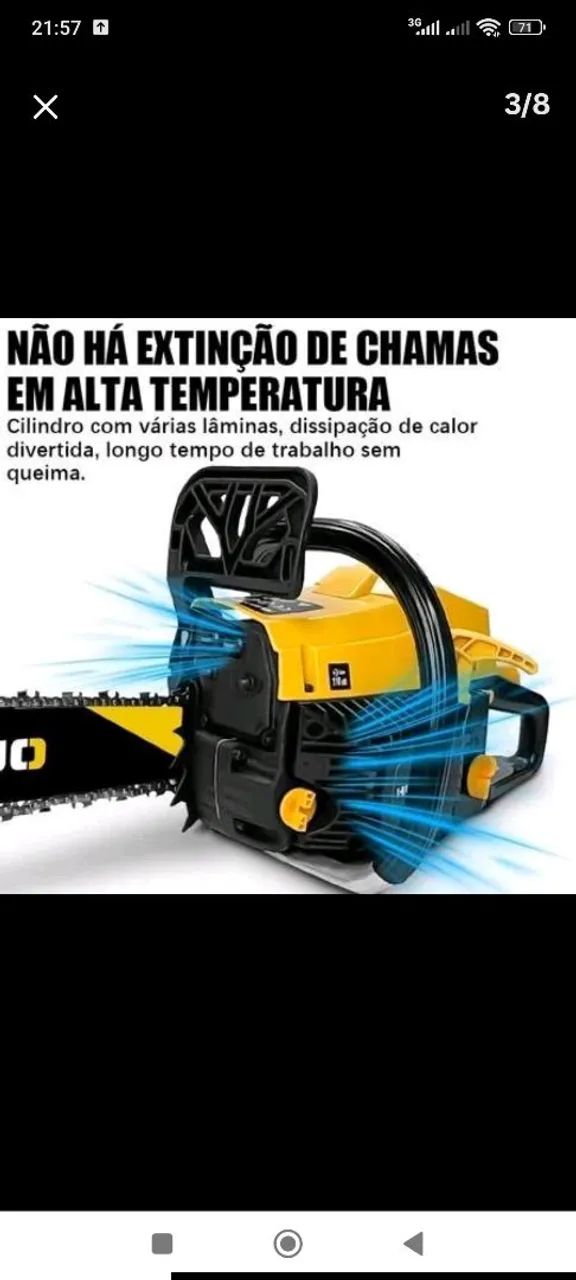 Moto serra a gasolina  - Foto 3