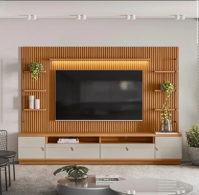 Conjunto Sala Doppio 268 Nature e Off White - Foto 2