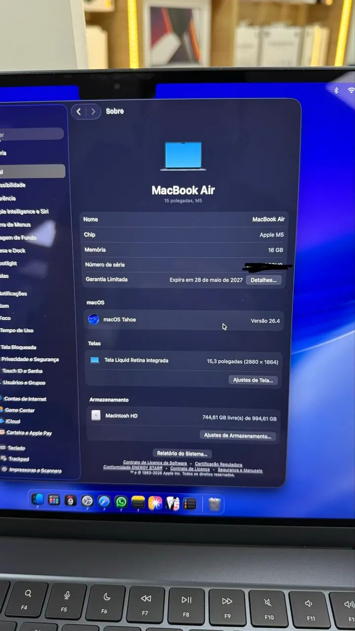 MacBook Air M5 15? 16GB 1TB - ZERO - Foto 3