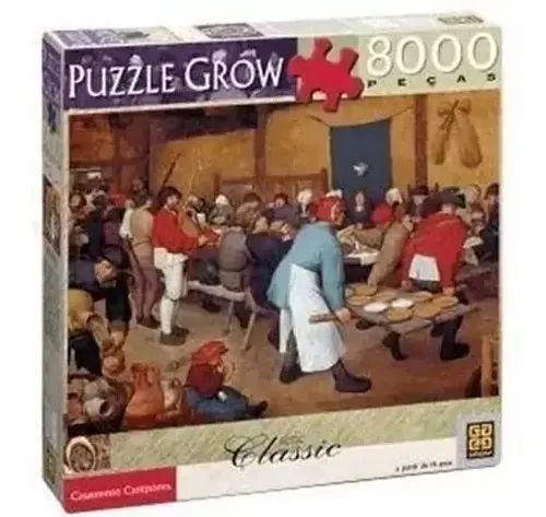 Quebra cabeça GROW 8.000 peças   