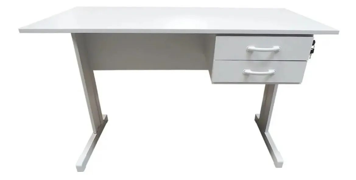 Mesa de escritório duas gavetas - Foto 3