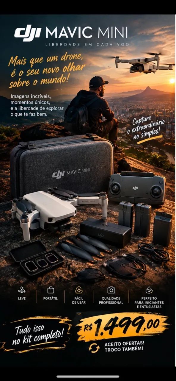 DJI MAVIC MINI ? KIT COMPLETO 