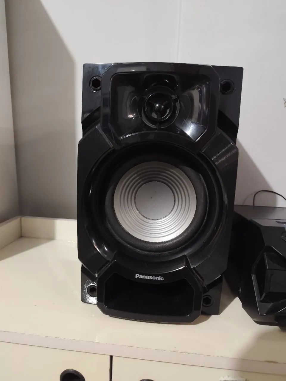 Mini System Panasonic 450W Bluetooth + Controle Original Impecável - Foto 4