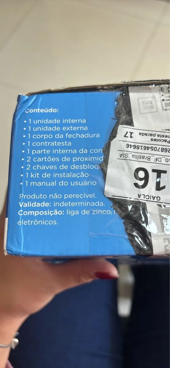 FECHADURA DIGITAL BIOMÉTRICA  - Foto 4