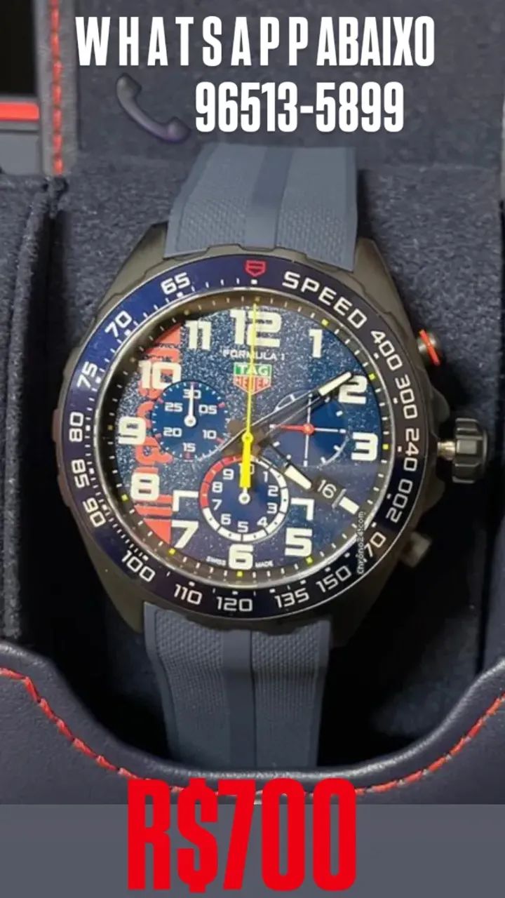 Relógio TAG HEUER FORMULA 1 RACING _ ENTREGAMOS 