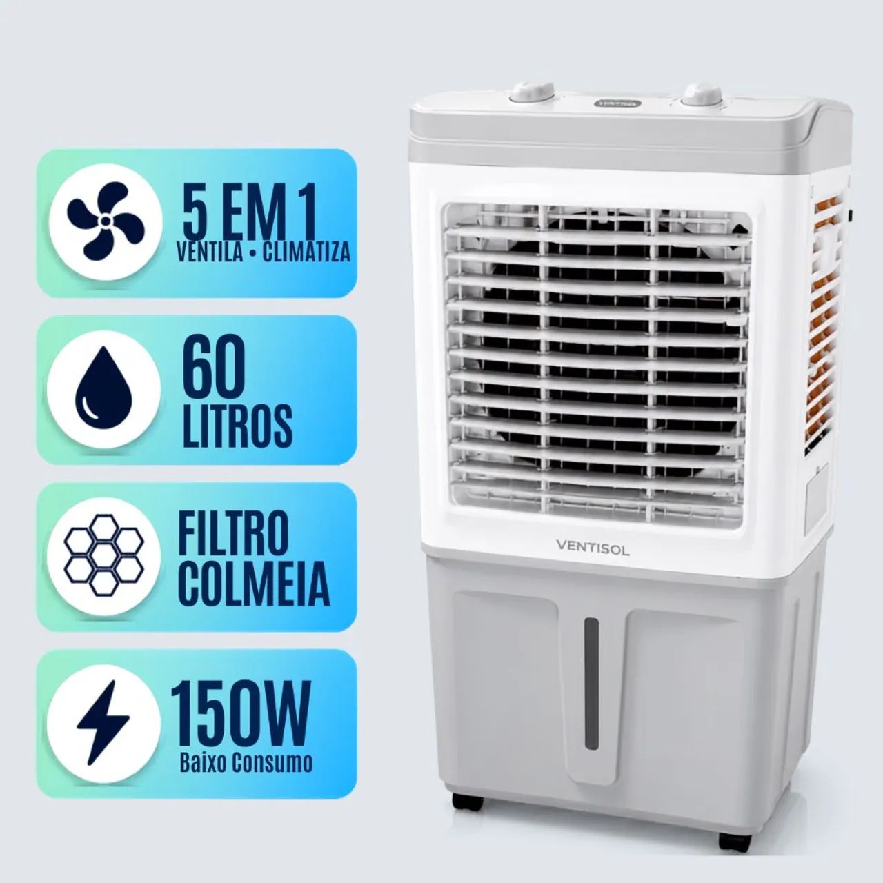 Vendo Climatizador de Ar 60 Litros - Foto 2