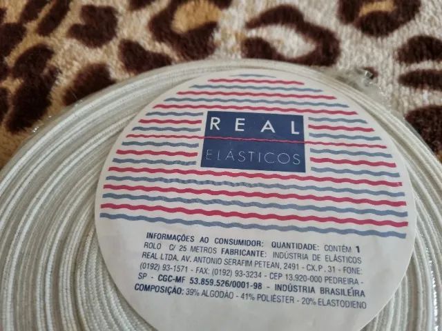 Elastico largo de 25mm com 25 metro. - Foto 2
