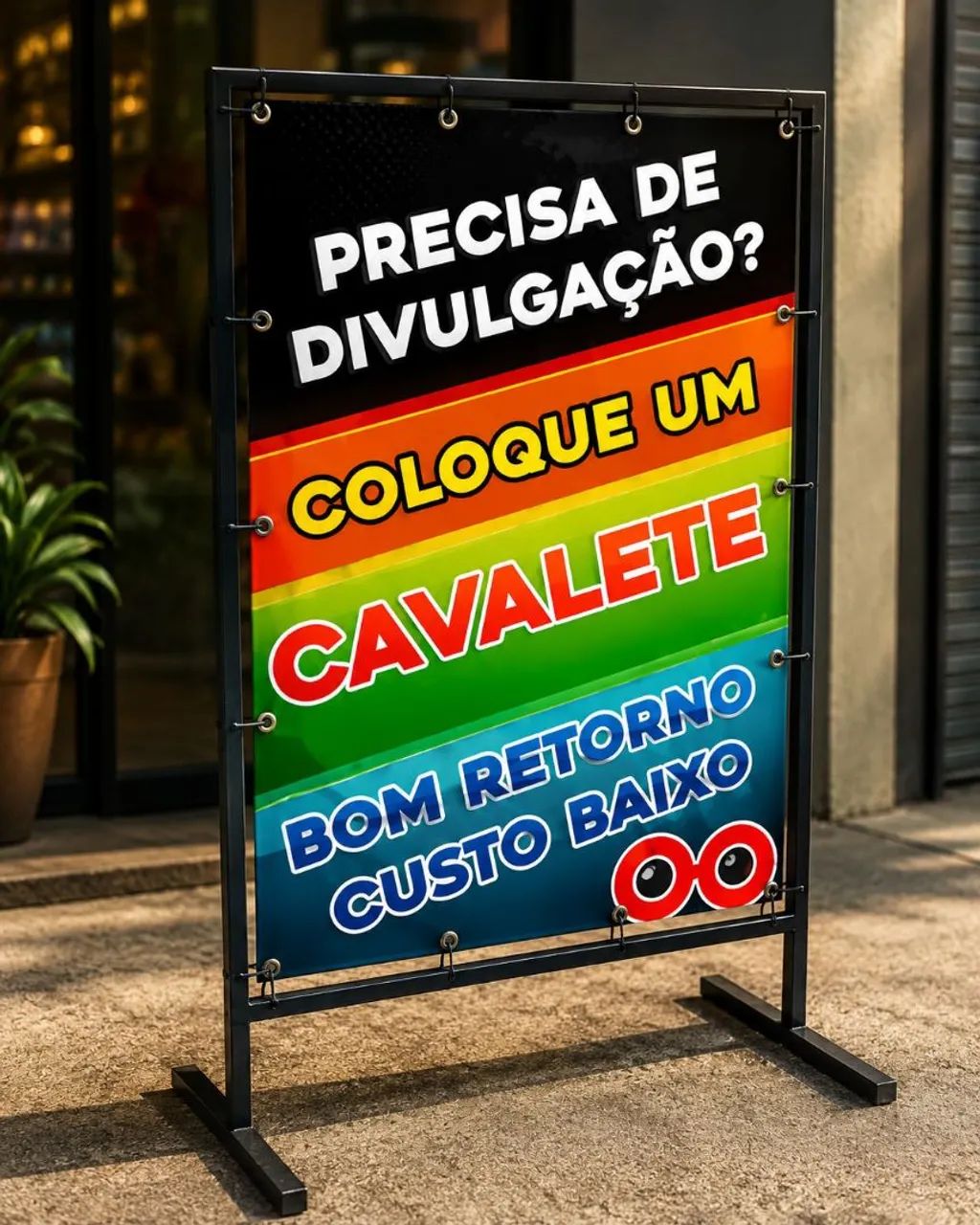 Placas de Fachada e Cavaletes em Lona | Impressão Digital | Cotia e Região* - Foto 4