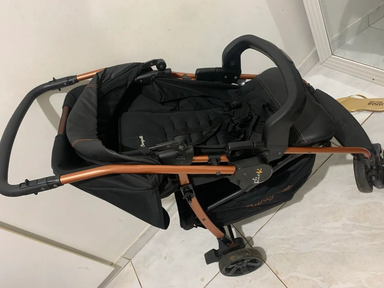 Carrinho + bebê conforto - Foto 3