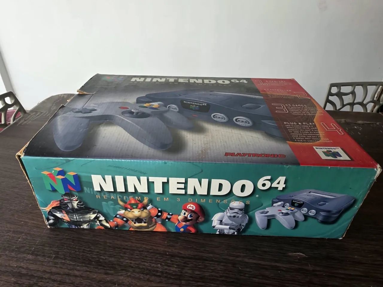 Nintendo 64  CIB com mod RGB + jogos e acessórios  - Foto 5