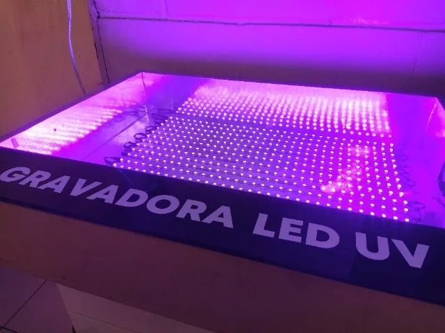 Mesa Gravadora LED UV para Tela Serigrafia Silk Screen