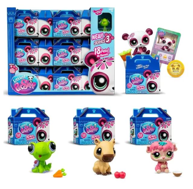 Littlest Pet Shop LPS Série 3 Geração 7 Original | 1 Caixa