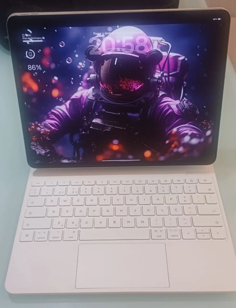 iPad Pro 12.9 com Keyboard Troco - Foto 5