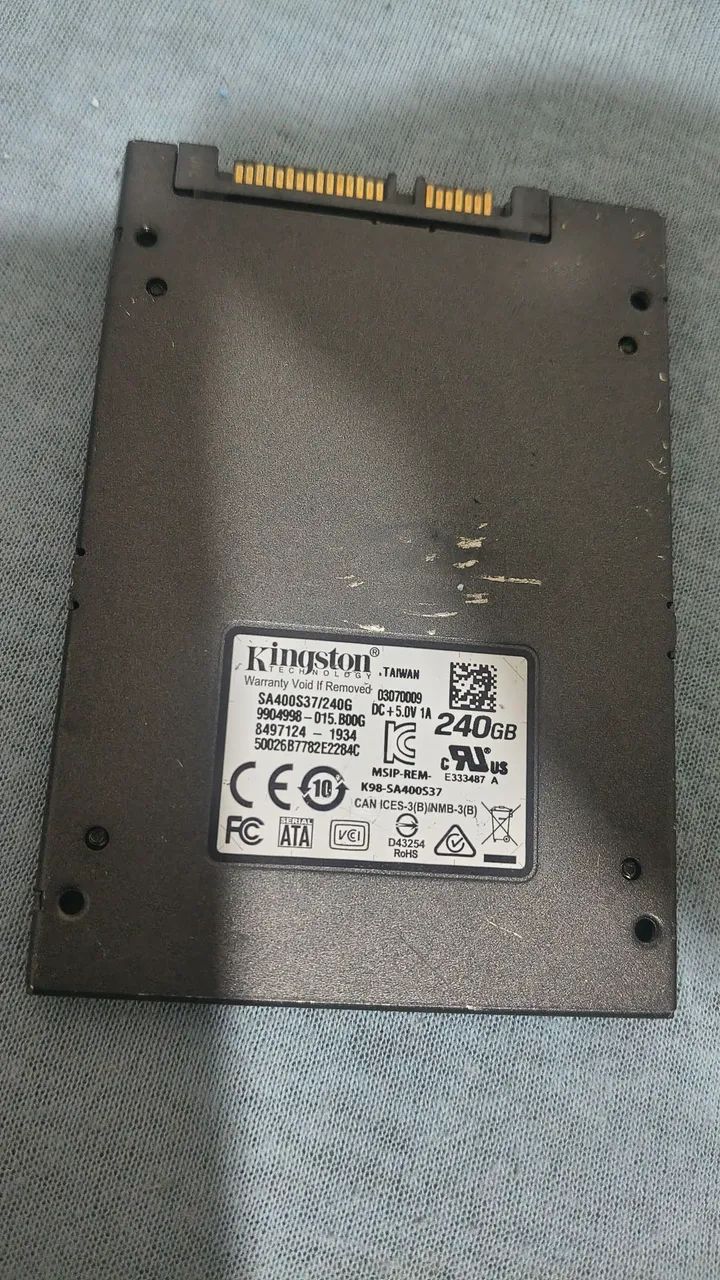 SSD Kingston 248gb - Foto 2