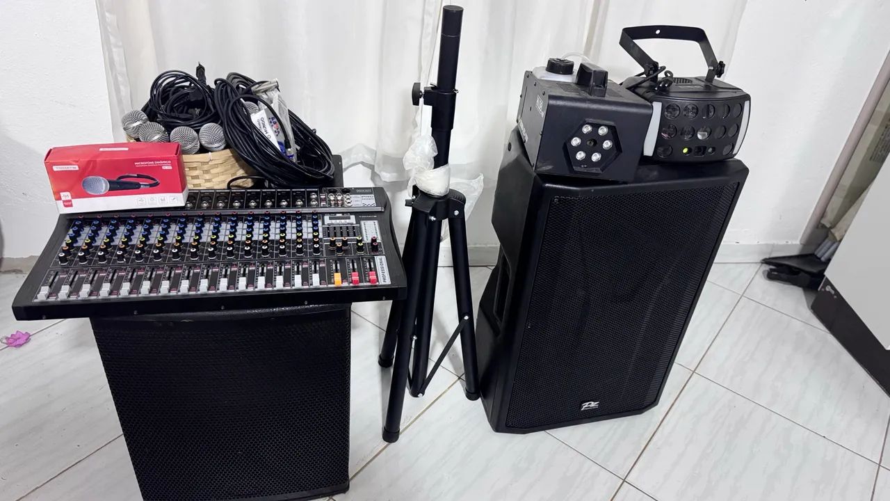 Som Profissional para eventos 