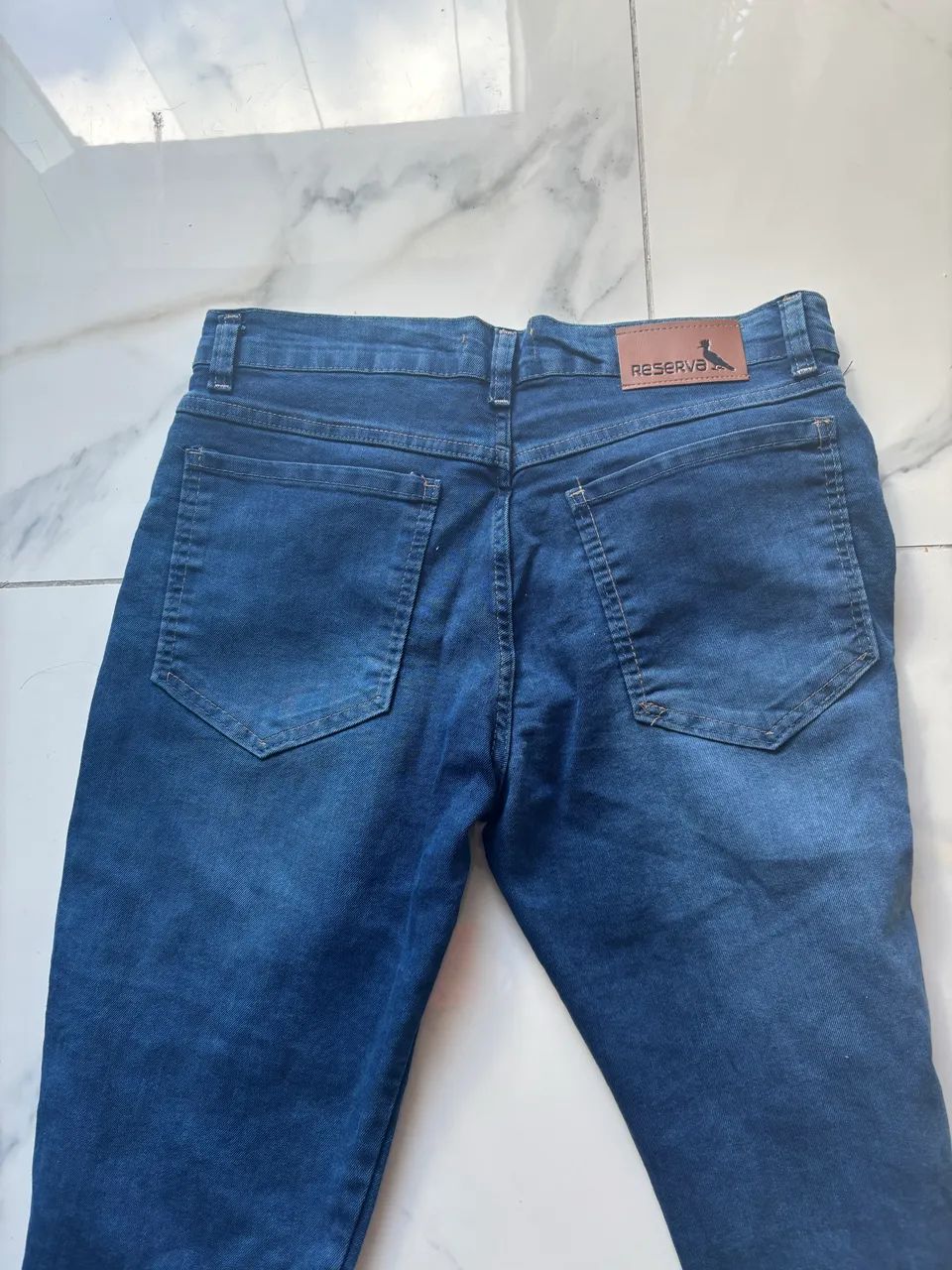 Calça reserva azul escura original  - Foto 3
