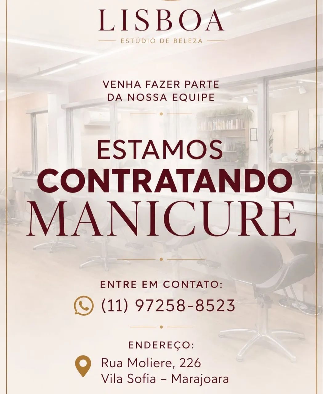 Vaga de Manicure  - Foto 3