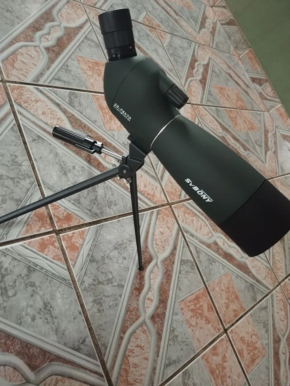 Luneta telescópio Svbony  25x70x70  - Foto 2
