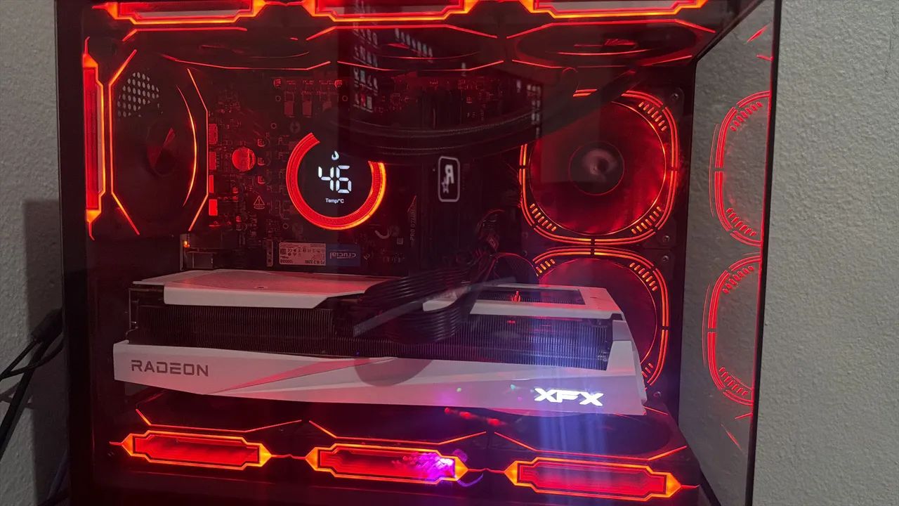 Pc Gamer High End     9070 XT 16 GBs  Intel i7 14th 14700k Ram - Foto 2