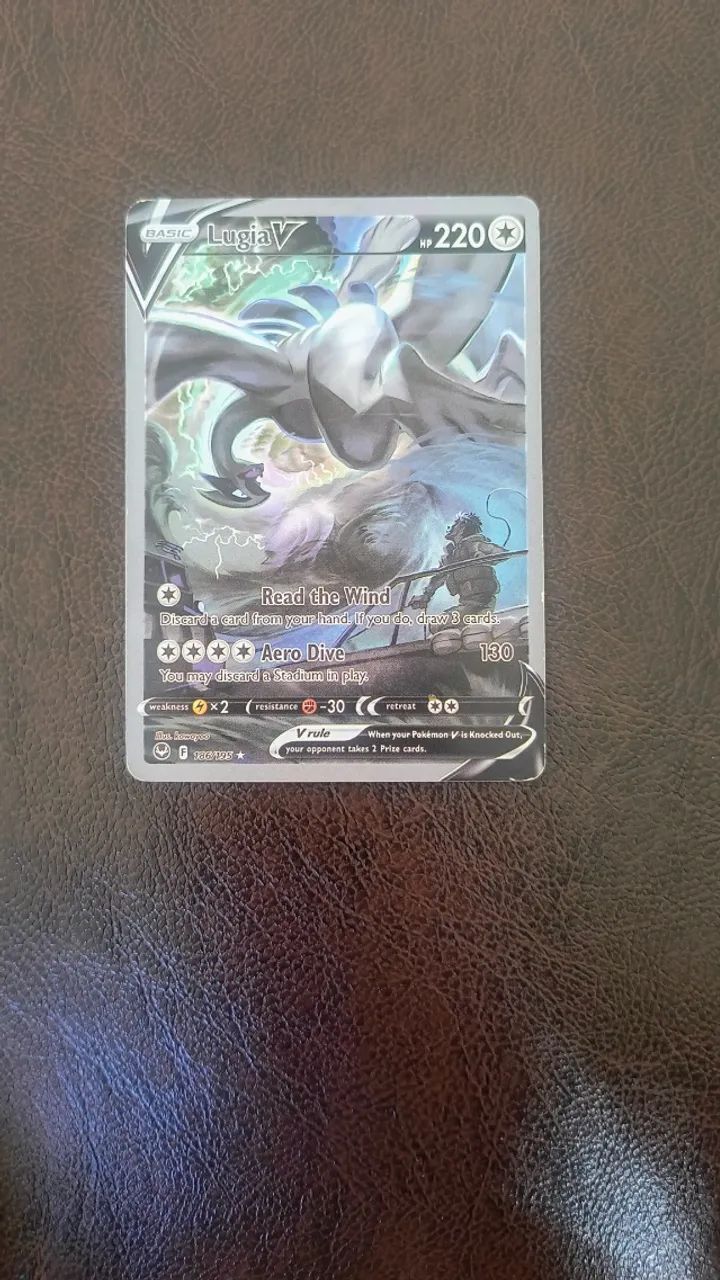 Vendo Carta pokémon Lugia Original 