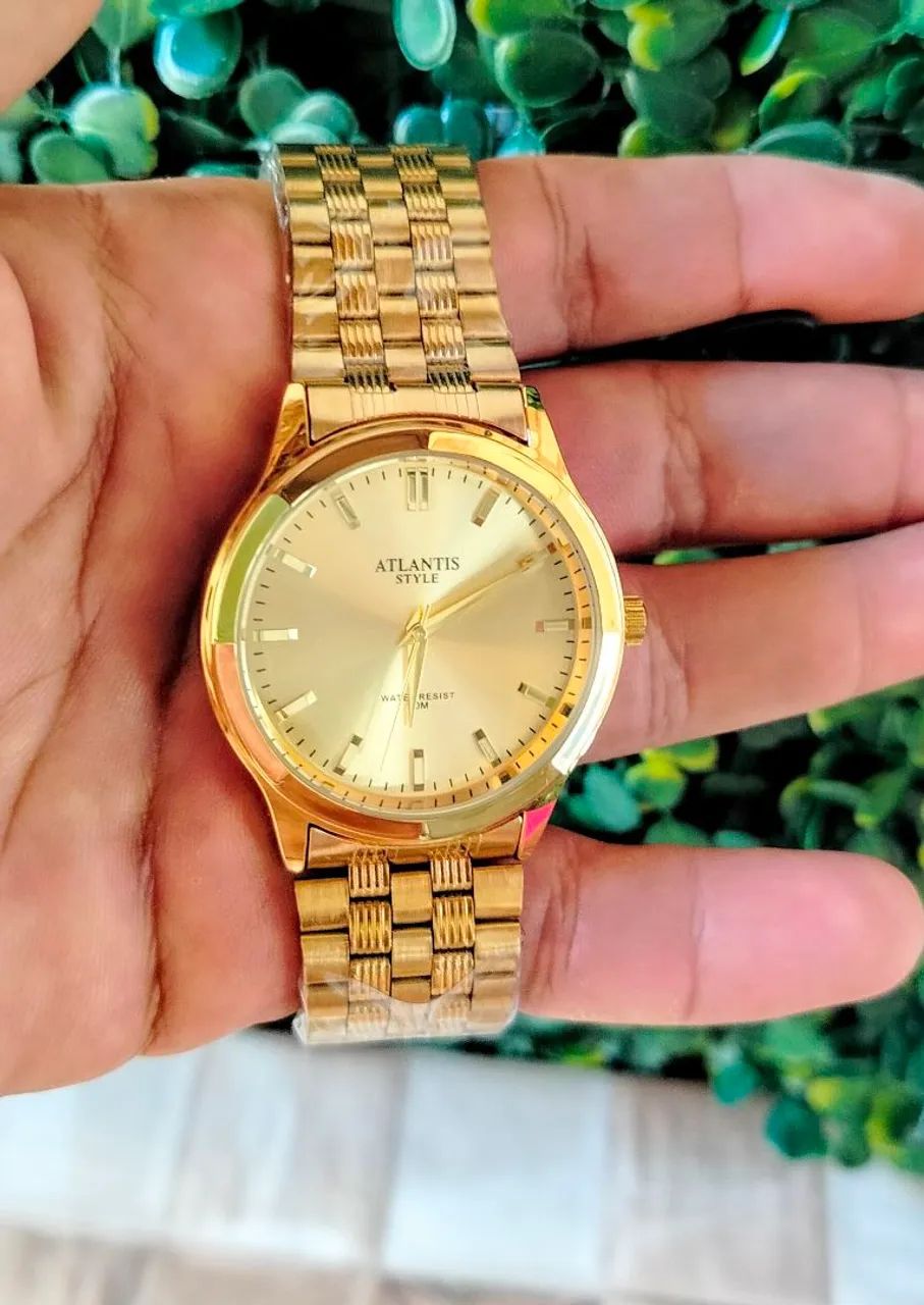 Atlantis style dourado especial original novo com caixa  - Foto 2