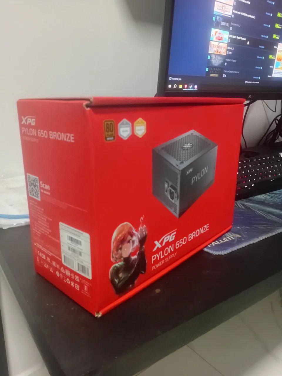 Fonte XPG 650w Pylon - Foto 2