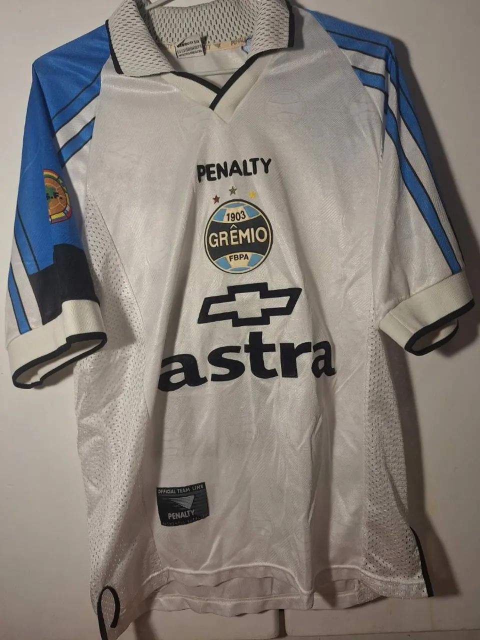 Uniforme Grêmio reserva 1999 oficial