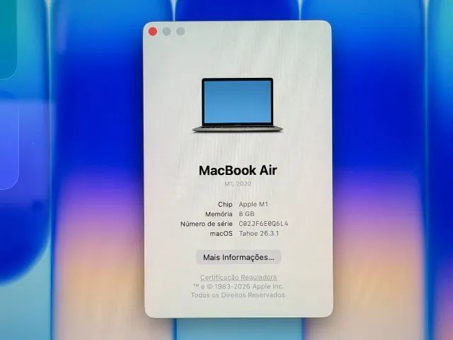325 - MacBook Air M1 - Impecável! Conservadíssimo! - Foto 5