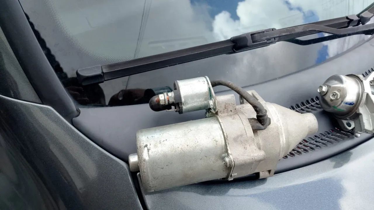 Motor de partida  e carborador - Foto 3