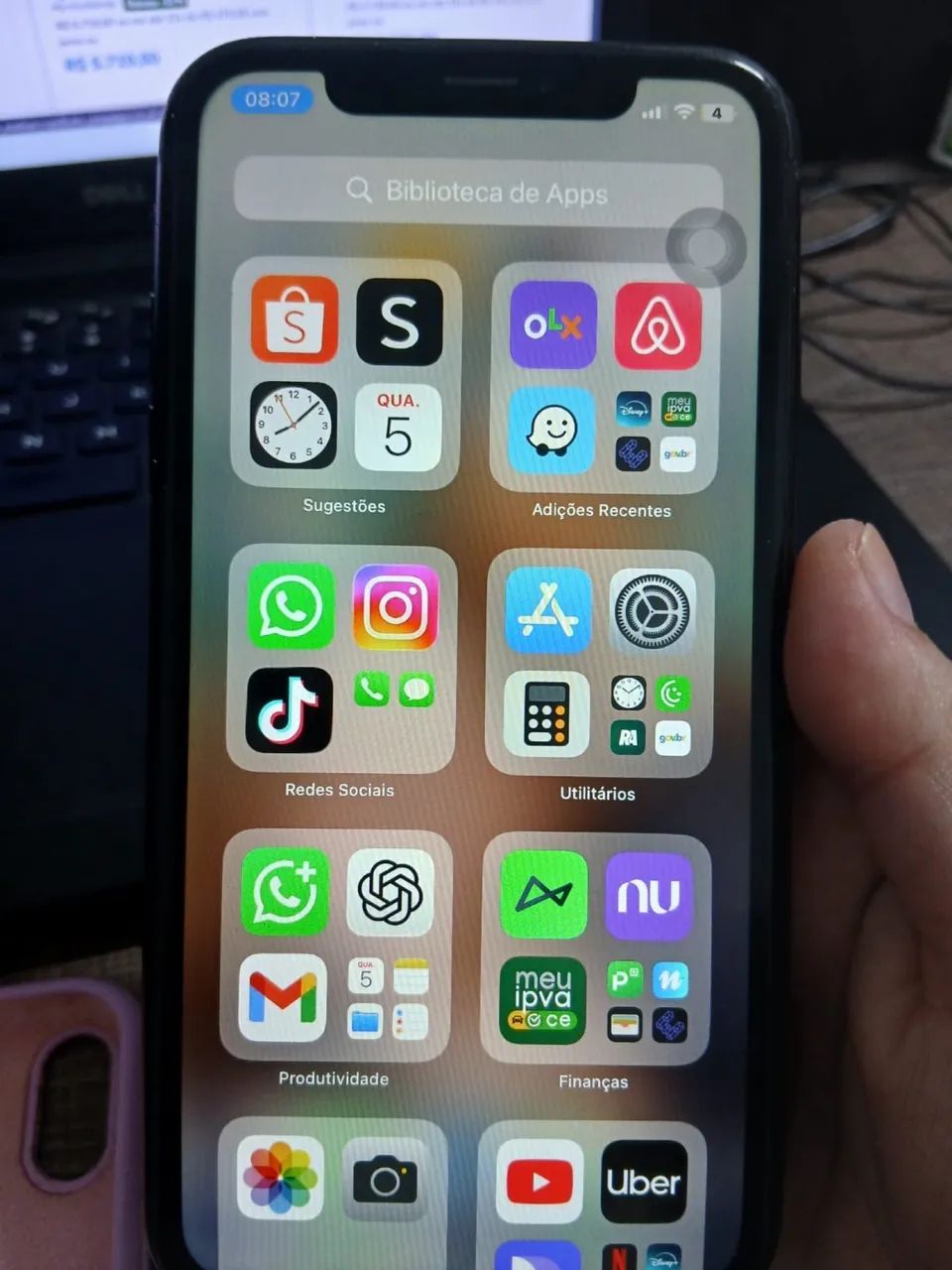 IPHONE XR EM ÓTIMO ESTADO  - Foto 5
