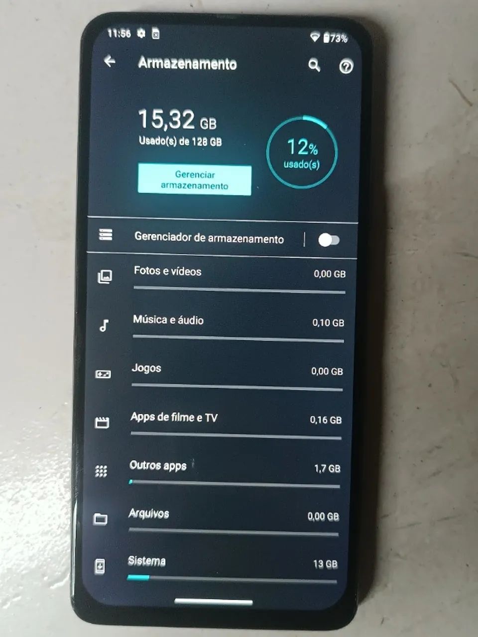 Celular Moto One Hyper Dual Sim 128gb 4gb Ram + Carregador - Foto 4