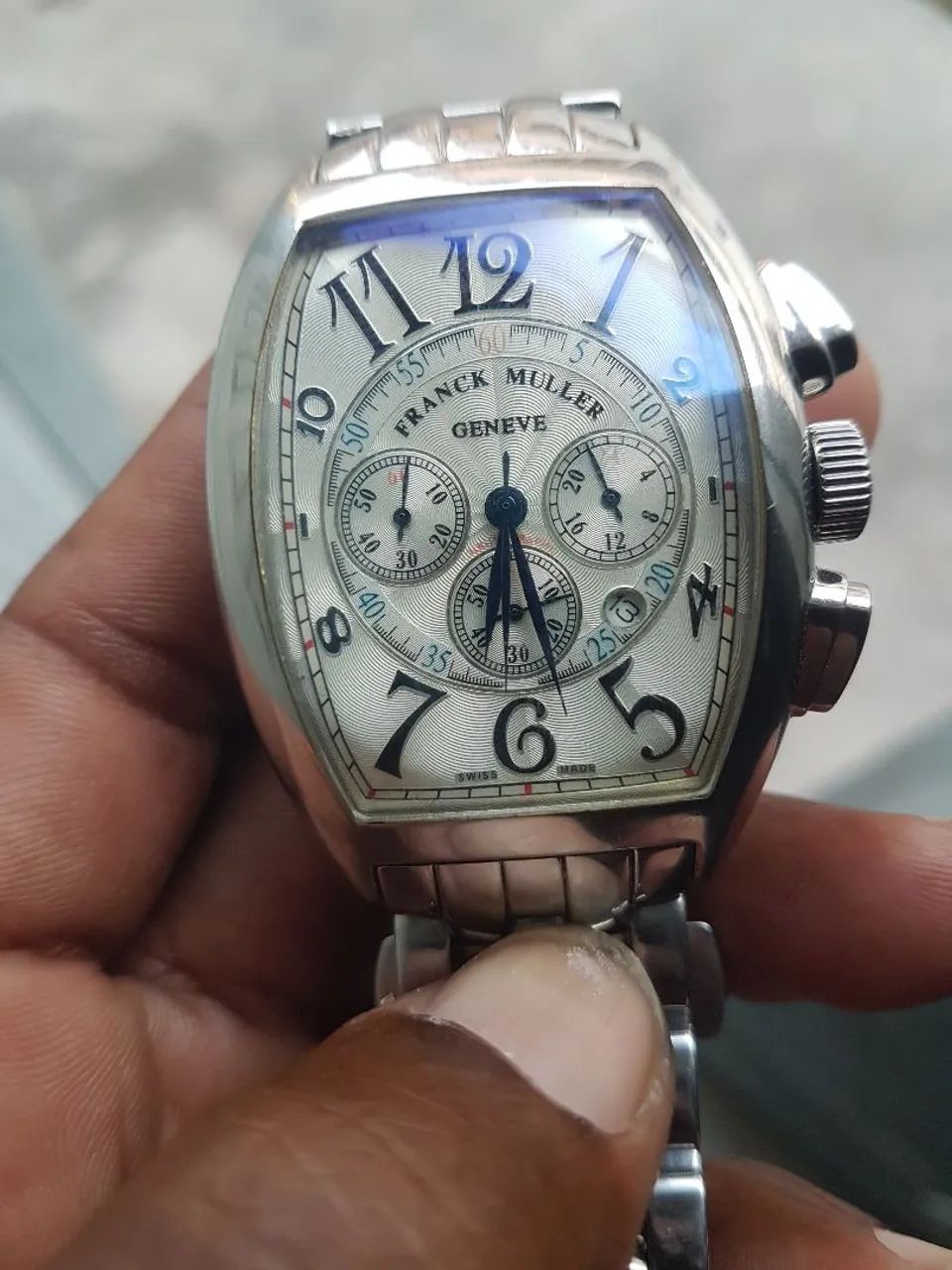 Vendo relógio Frank Miller primeira linha funcionando perfeitamente - Foto 2