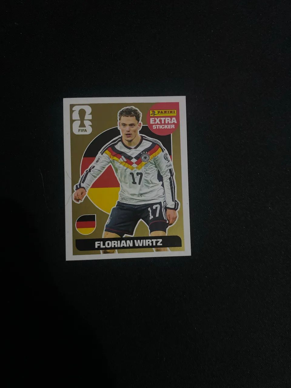 Figurinha Panini Florian Wirtz Ouro