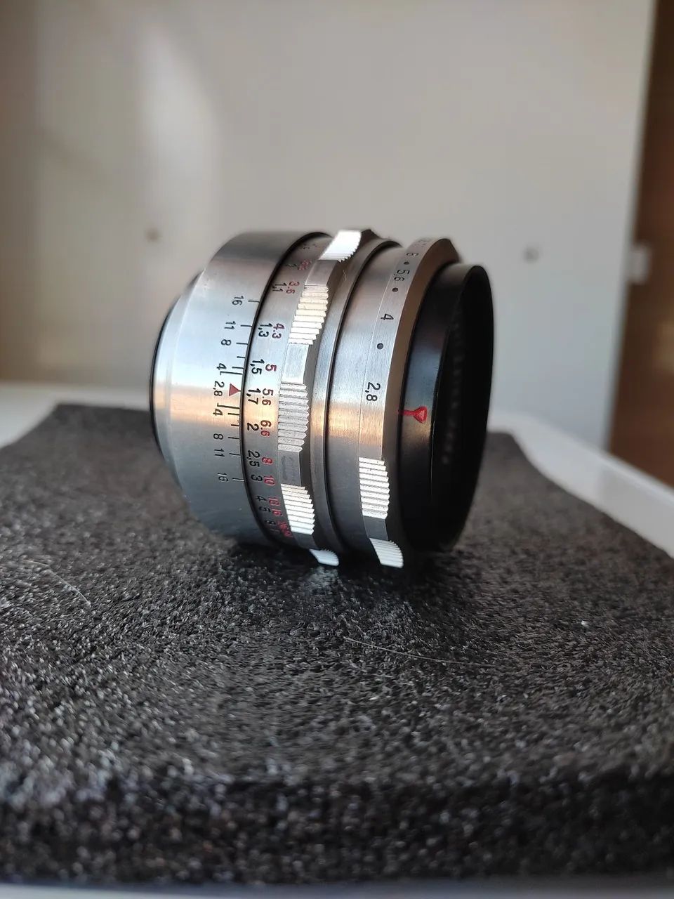Carl Zeiss Jena Tessar 50mm F2.8 M42 Silver | Impecável | Vintage