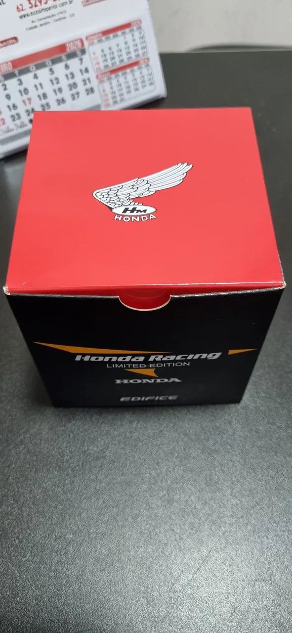 Relógio Casio Edifice Honda Racing Edition - Item Raro Importado Japão - Foto 5