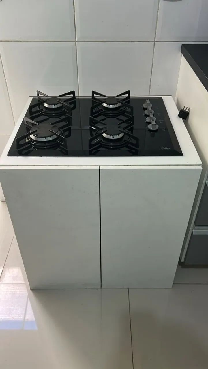 Cooktop com móvel 