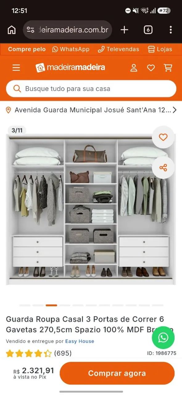 guarda roupa