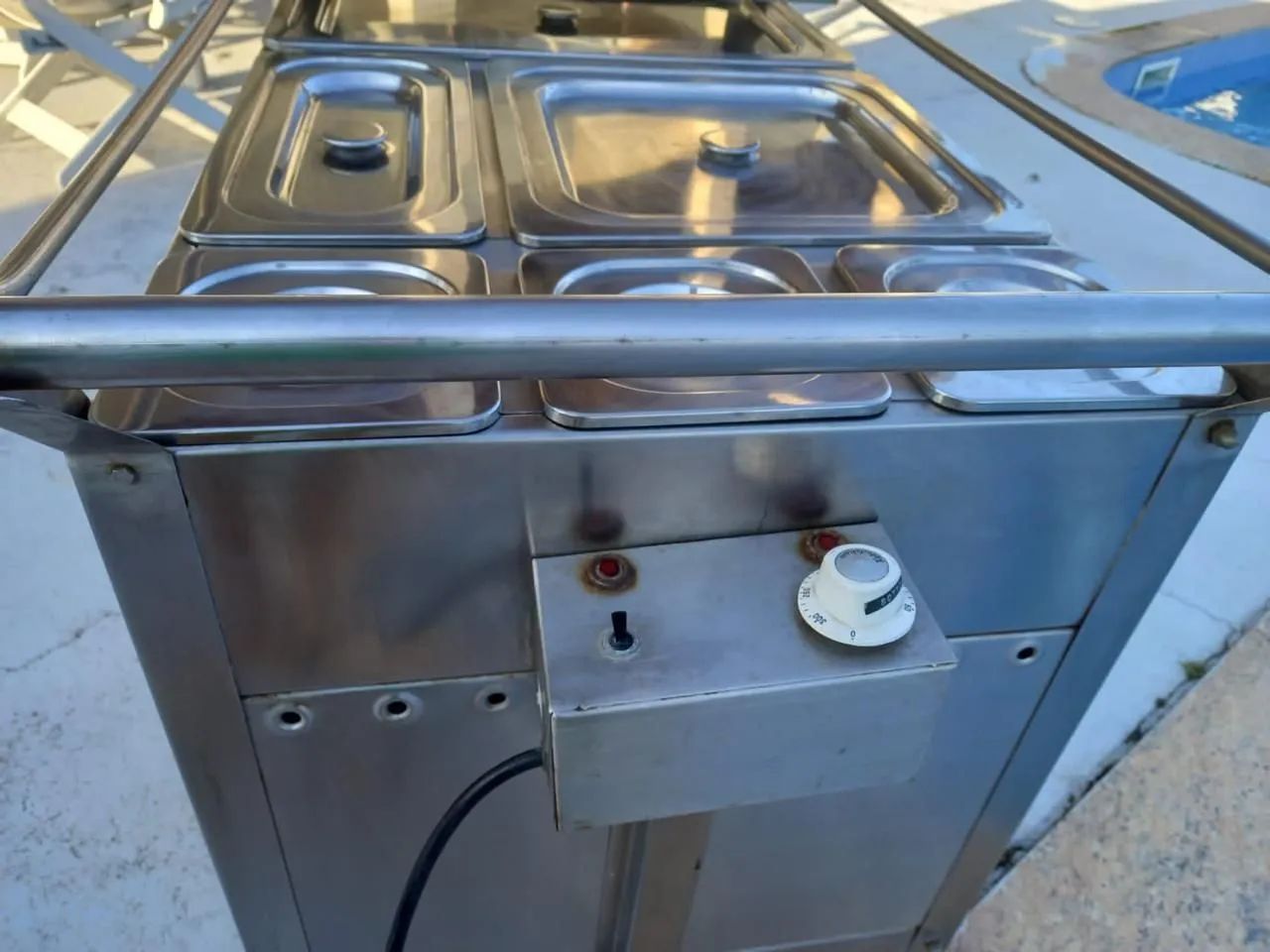 CARRINHO INOX REACHAUT ITALIANO  - Foto 3