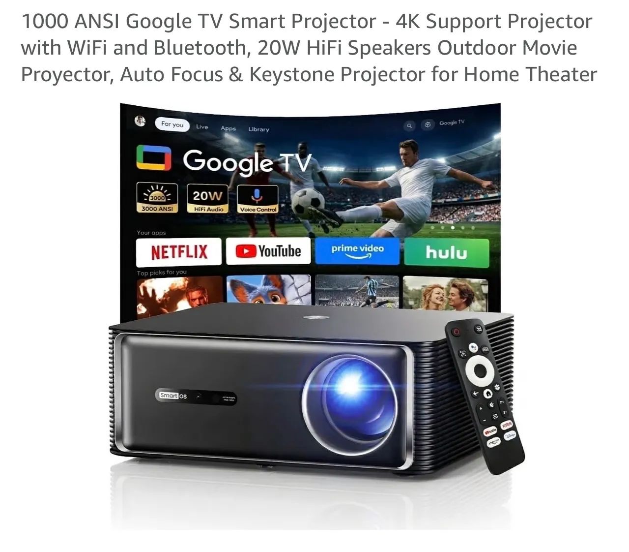 Projetor 4K - Foto 2