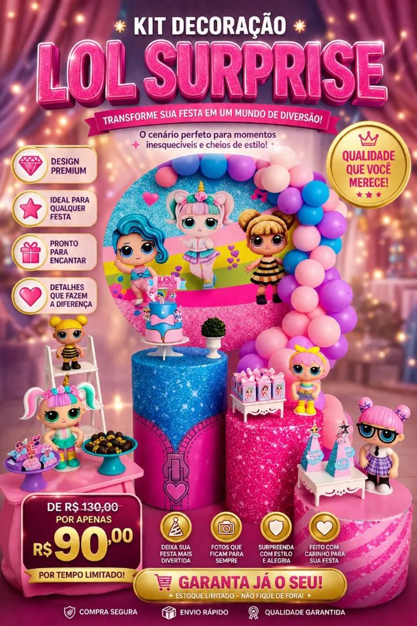 Locação de kits pegue e monte para festas - Foto 3