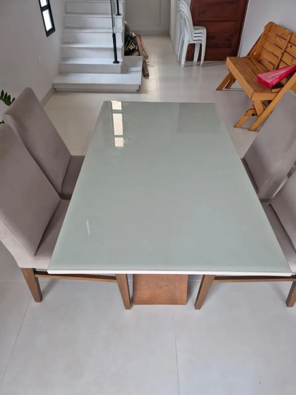 Mesa e cadeiras da Jacaúna  - Foto 2