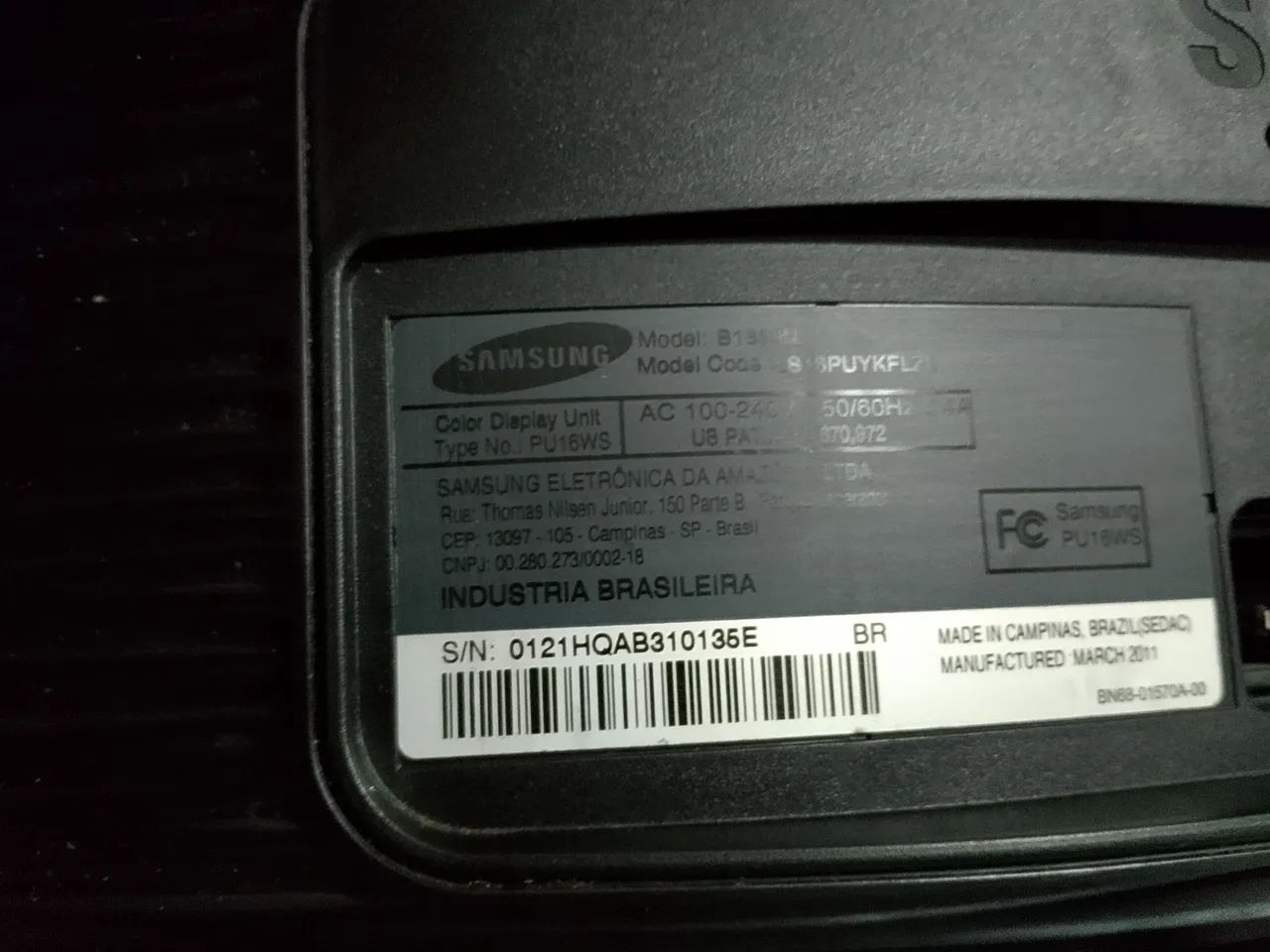 Monitor Samsung 443789785422909441