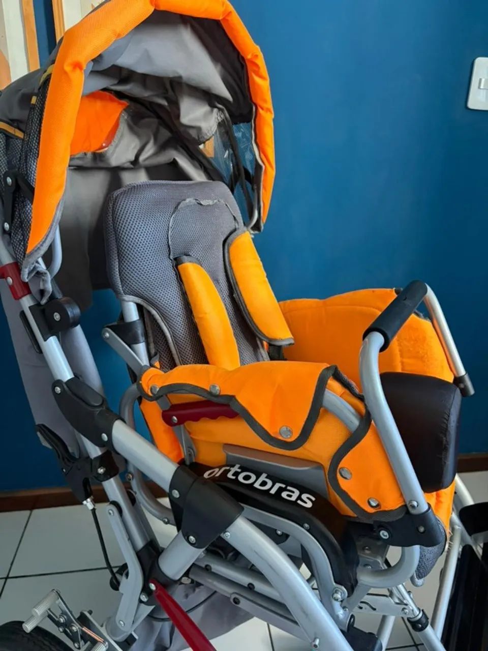 Carrinho Postural Infantil Kinder Ortobras  - Foto 3