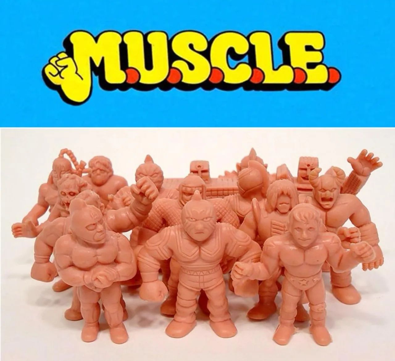 Action Figures estilo M.U.S.C.L.E. - Miniatura anos 80 - Foto 2