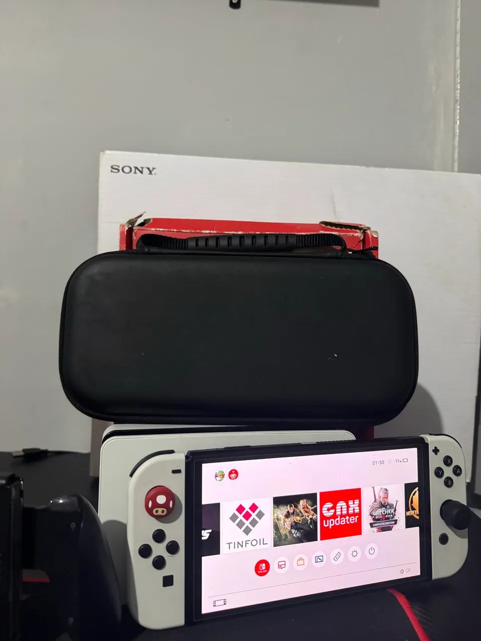 Nintendo Switch oled 256gb - Foto 5